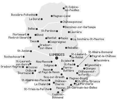 Limoges en Haute Vienne